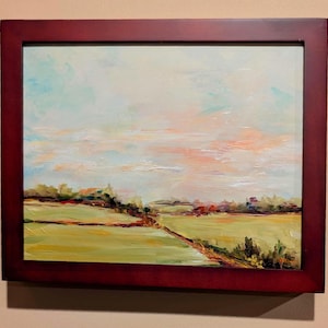 Landscape original oil painting
