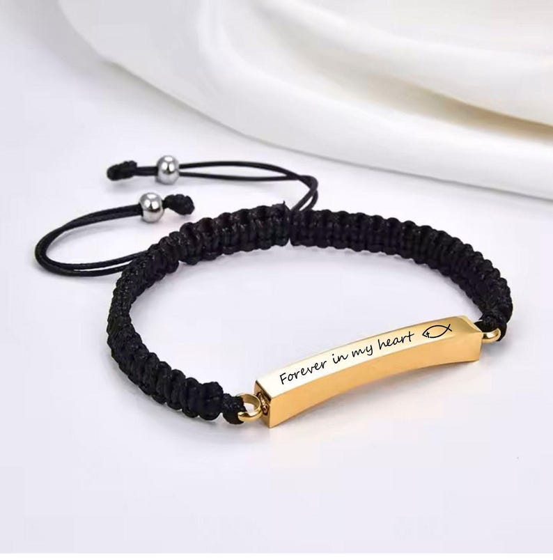 Adjustable memorial bracelet; Urn Jewelry; Cremation Jewelry; Customizable Bracelet Urn Keepsake; Urn Bracelet for Human or Pet Ashes image 1