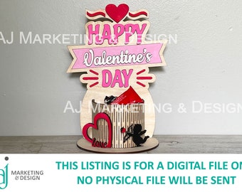 DOSSIER NUMÉRIQUE Bonne Saint-Valentin Candy Bowl | | Glowforge | Omtech | de fichiers SVG digital Laser Cut Cupidon | | d’amour | du cœur Saint-Valentin