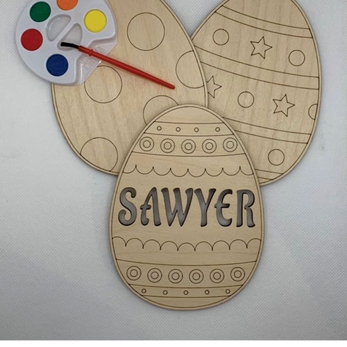 Easter Painting Kit Svg Eggs DIY Paint Kit Svg Digital Etsy