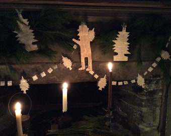 Tall Man Holding a Candle