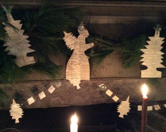 Lady With A Tree Christmas Ornament