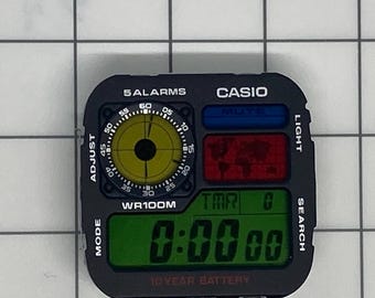 Custom 4-Color Casio AE1200 Screen Filter | Pick Your Colors LCD Mod | Casio Royale Watch Upgrade | DIY Multicolor Display Mod Kit