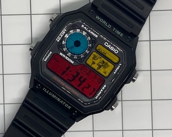 Custom Casio AE1200 modified watch