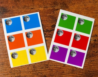 Multicolor Casio Moon Screen Filter (set of 12)