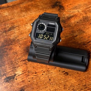 CASIO ワールドタイム AE-1200 メタルケース バンドセット MOD オマケ付き CASIO ワールドタイム AE-1200 メタルケース MOD