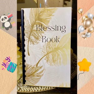 Libro de bendiciones, libro de tarjetas de regalo, regalo de cumpleaños, regalo de graduación, regalo de Navidad, regalo del día de la madre, regalo para la persona que lo tiene todo...