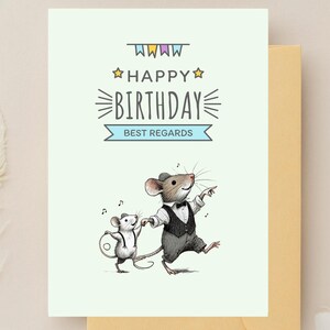 Happy Birthday Cards - Muizendanscollectie