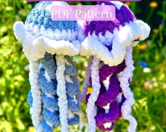 Hanging Jellyfish Crochet Pattern: Easy PDF Download