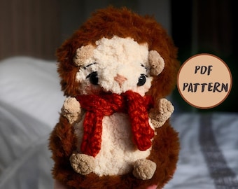 Modèle au crochet d'Horris le hérisson | Modèle PDF