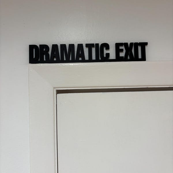 Dramatic Exit Door Topper: Rustic Farmhouse Home Decor