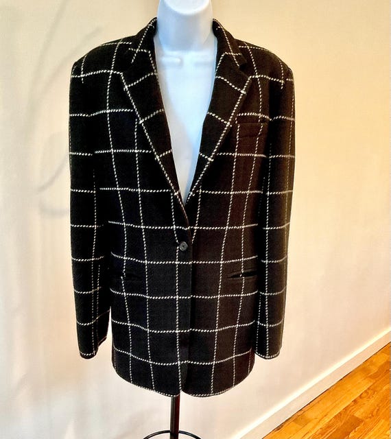 90s Lauren Ralph Lauren Wool Blazer, Size 6 - Etsy