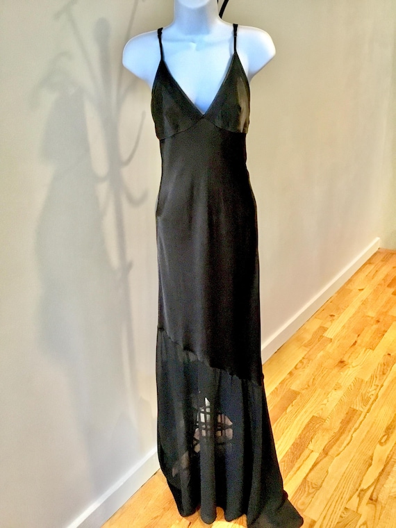 NWT Meshki Satin Slip Dress Maxi. Small - Etsy