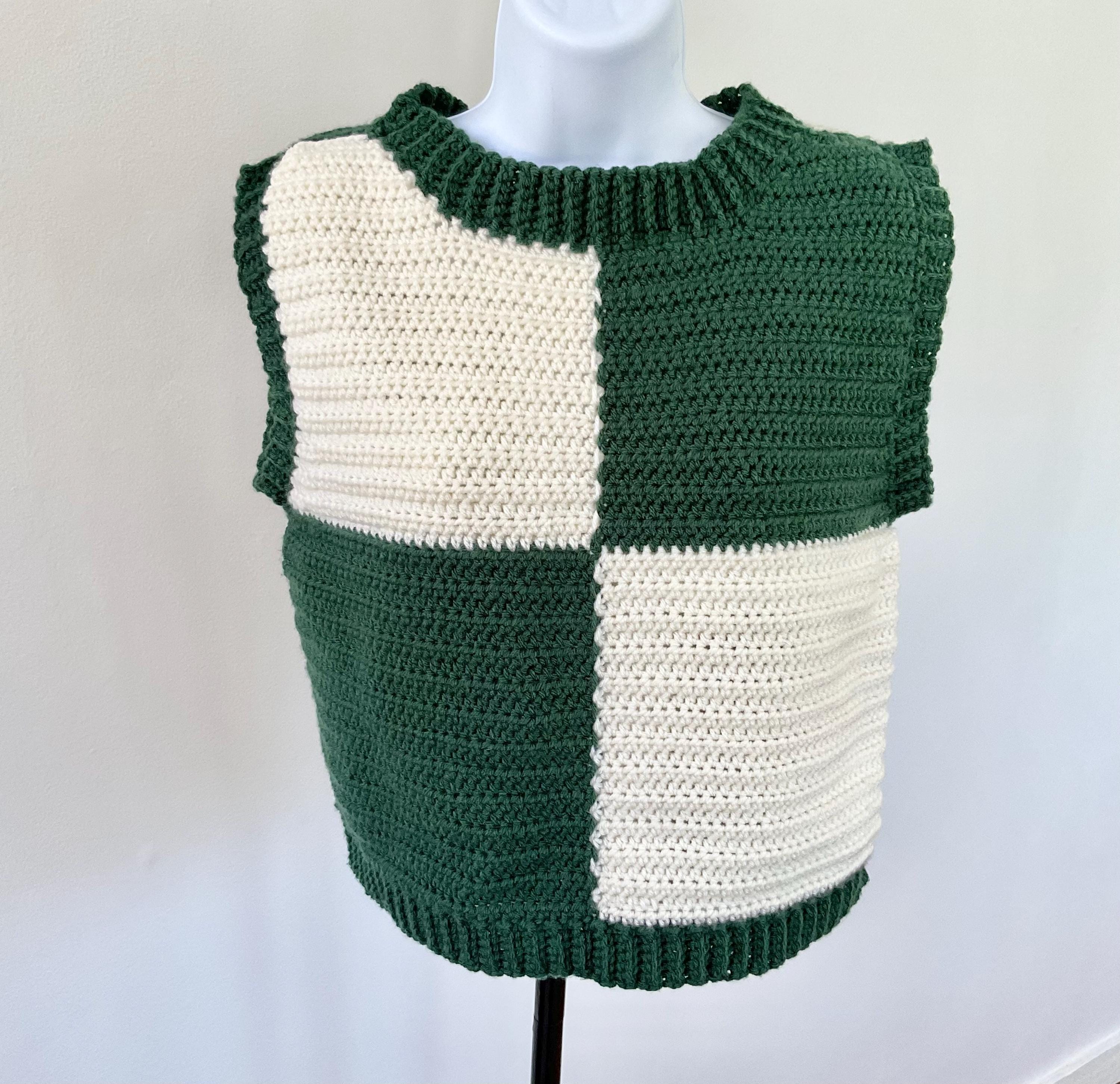 トップス COLOR BLOCK VEST Color Block Vest - Etsy Canada