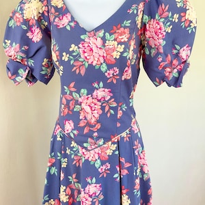 Laura Ashley floral cottage core dress, size 10 US, 12 UK, 38 EUR