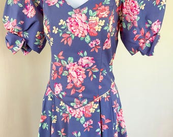 Laura Ashley floral cottage core dress, size 10 US, 12 UK, 38 EUR