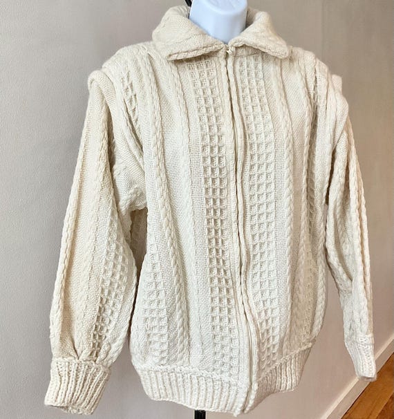 Bulky Cardigan/vest/jacket, Hand Crafted, Tapestries Ireland 