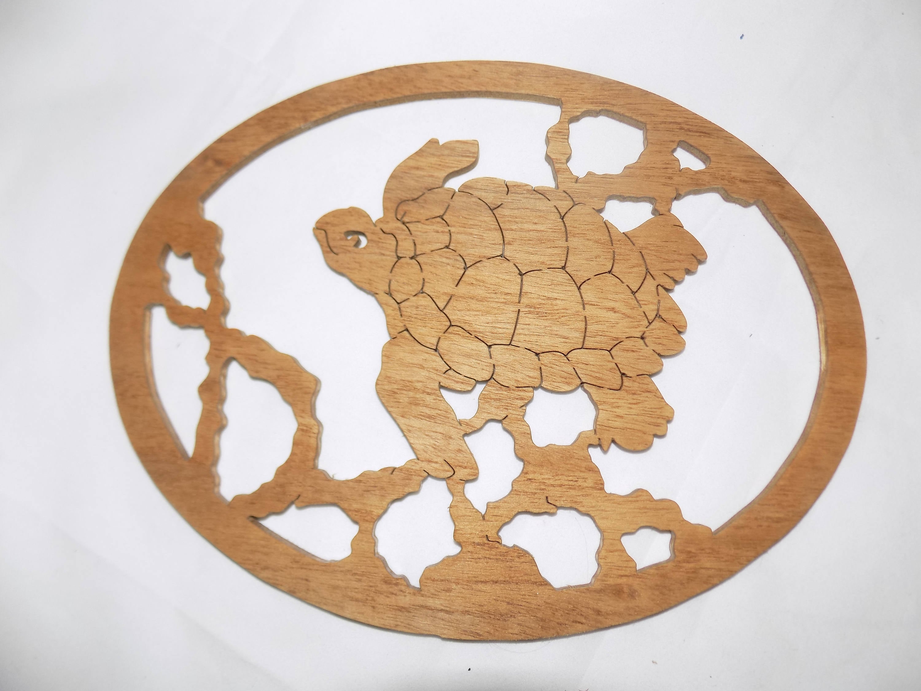 SEA TURTLE Scroll Saw PLAQUE Etsy