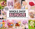 1500+ Flower Crochet PATTERN WHOLE SHOP Bundle Bouquet Amigurumi Rose Daffodil Daisy Wedding Bride Spring Summer Sympathy Teacher Easter Mom product logo