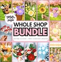 1450+ Flower Crochet PATTERN WHOLE SHOP Bundle Bouquet Amigurumi Christmas Halloween Wedding Bridal Graduation Sympathy Teacher Easter Mom