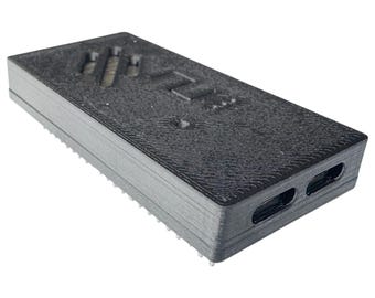 ESP32-S3 DevKitC1 Case, WROOM1 N16R8, Black PETG Breadboard Compatible Enclosure