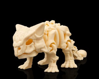 Ankylosaurus Skeleton Toy