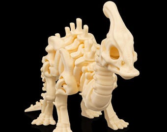 Parasaurolophus Skeleton Toy