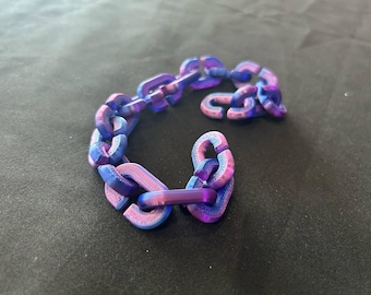 3D Printed Chain Link - Sold by the Foot