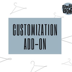 Personalization add-on