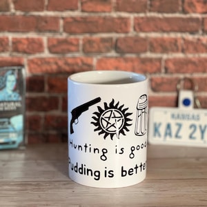 Funny mug for anyone who’s  true fan of supernatural