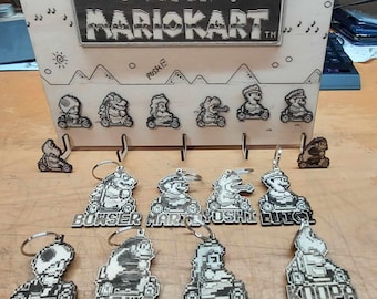 Super Mario Kart - Wall keychain holder file