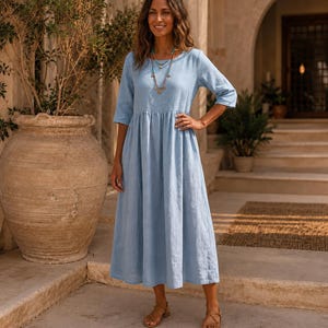 european cotton dresses Sleeve Dresses