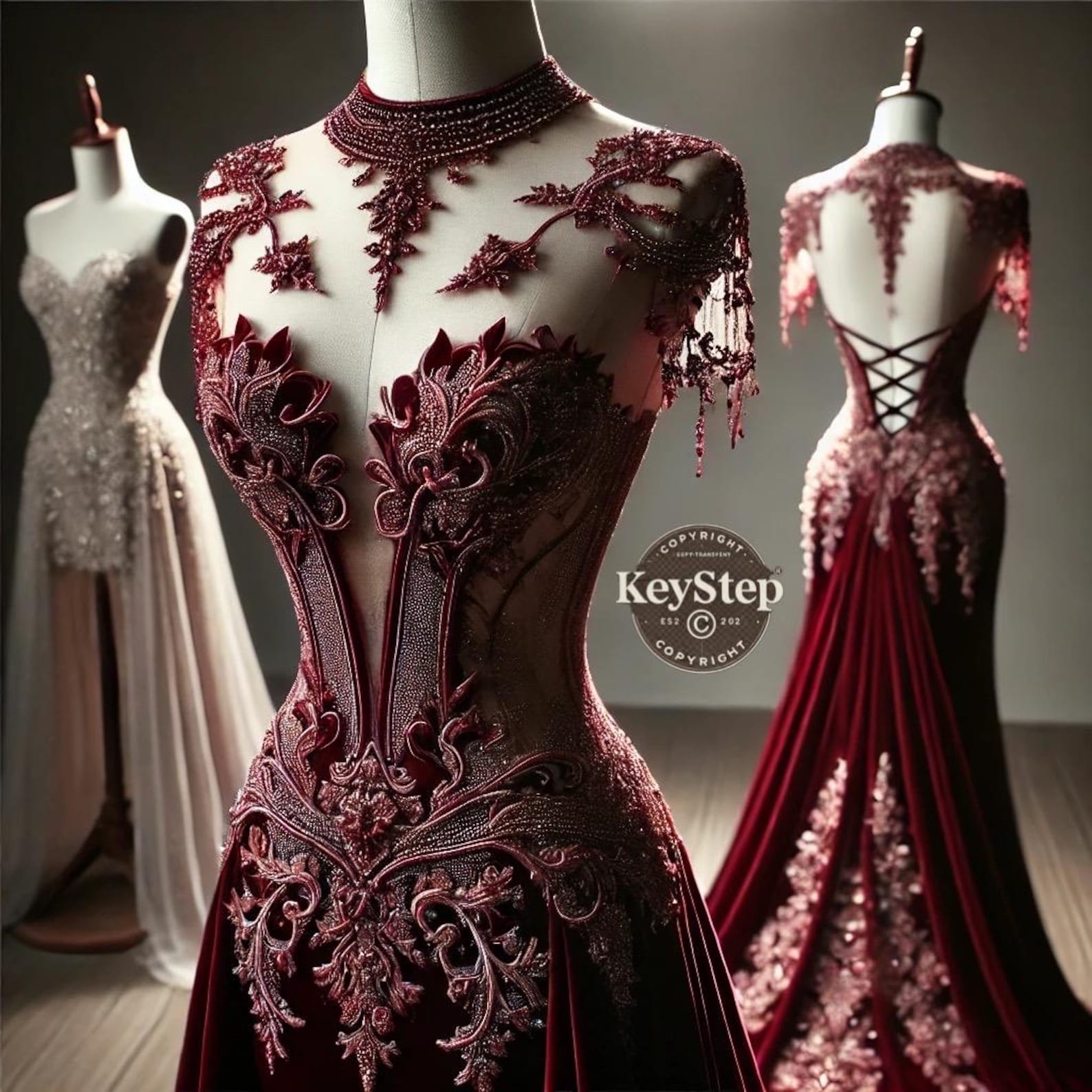 Unique Evening Dresses Prom Dress Long Party Gowns main image 1
