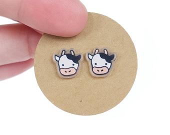 Little Cows | Stud Earrings | Hypoallergenic