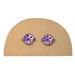 Cute Garden Gnome Stud Earrings - Plastic Fun Earrings, Surgical Steel Posts, 1.5" Tall - View #9