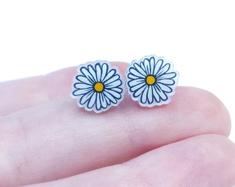 Little Daisies | Stud Earrings | Hypoallergenic