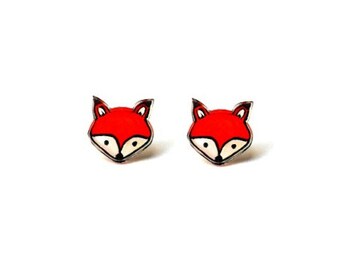 Little Foxes, Stud Earrings