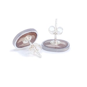 Sterling Silver Sloth Stud Earrings By Pickl Jewellery