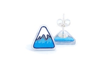 Little Mountains | Stud Earrings | Hypoallergenic