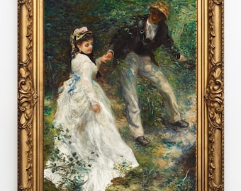 Pierre-auguste Renoir - La Promenade Printable | 19th Century Art
