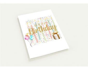 Birthday Cards, Pack of 10