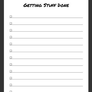 To-Do List