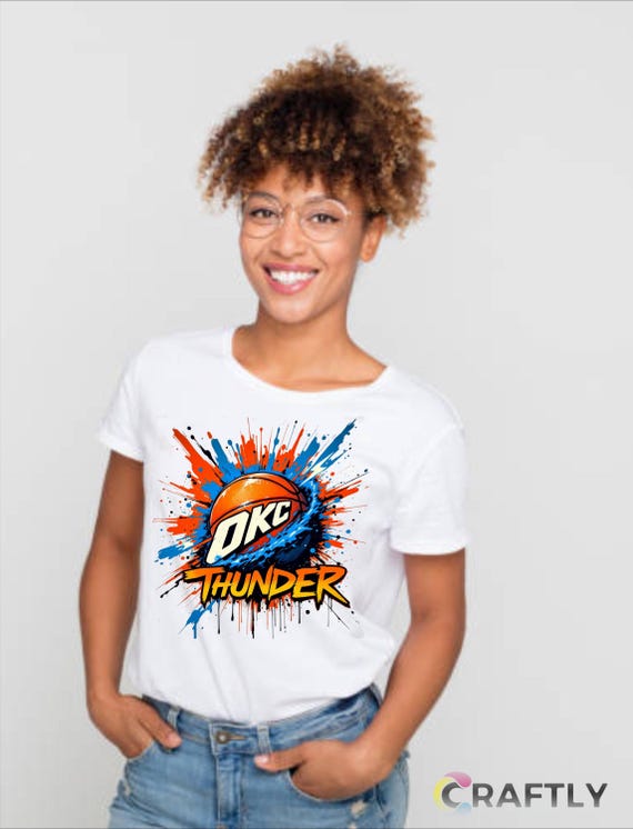 OKC Basketball, PNG, T-shirt, Thunder Basketball, digital download, bundle