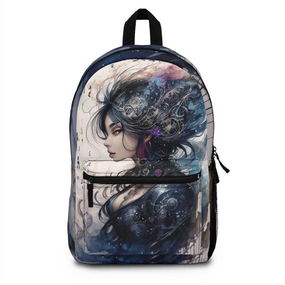 Ethereal Backpack: Polyester Hiking, Travel, School Bag