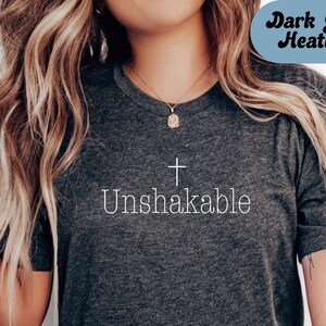 Unshakeable Christian Shirt; Love Like Jesus Shirt, Inspirational Shirt, Christian Shirt, Religious Mom Shirt, Christian Apparel Gift