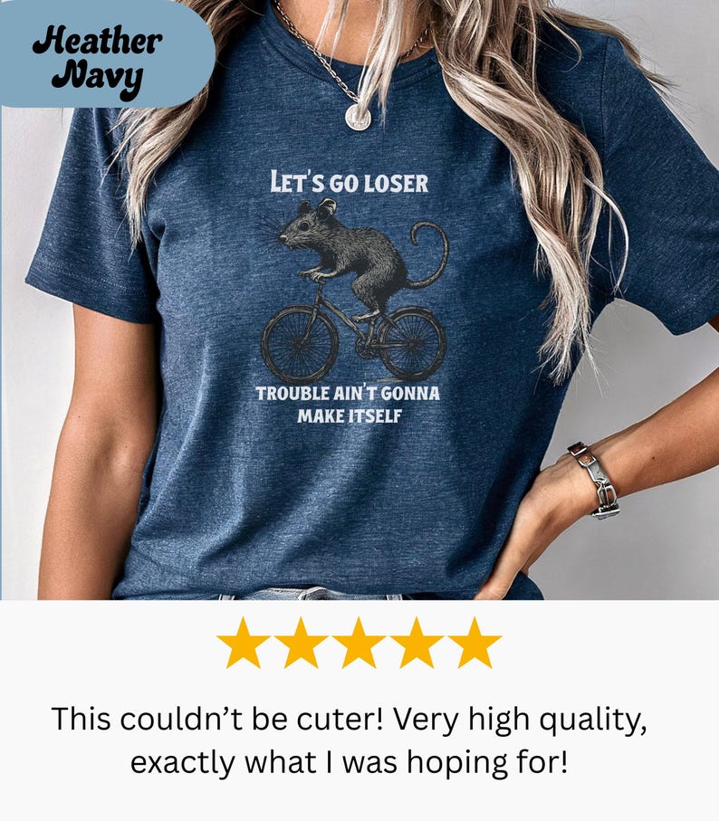 Funny Rat Shirt; I Love Rats; Rat Shirt; Rat King Shirt; Rat T Shirt; Funny Gift For Rat Lovers; Rat Mom T-Shirt; Women Apparel Tee For Her image 5