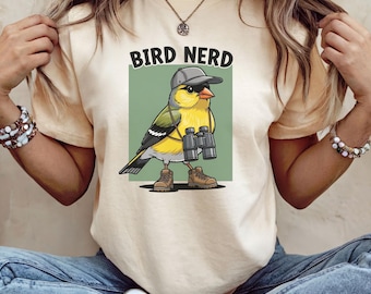 Bird Nerd Shirt, Bird Lover Shirt, Funny Bird Watcher Shirt, Twitcher Shirt, Gift for Bird Nerd, Bird Shirt, Bird Watcher Gift,Bird Nerd Tee