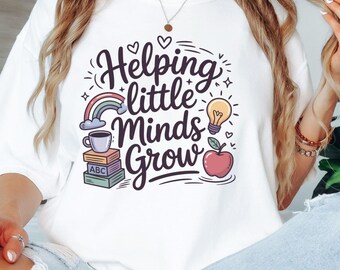 Teacher Comfort Colors Shirt New Teacher Shirt Cute New Teacher Gift Kindergarten Teacher Team Tshirt Preschool Teacher Shirt Teacher Tee