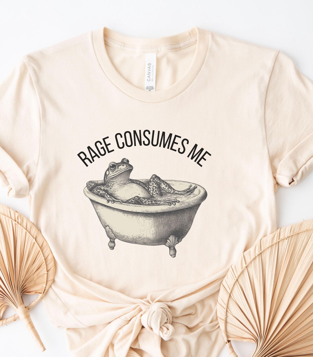 Rage Consumes Me Shirt, Weirdcore Frog Self Care Shirt, Funny Hilarious ...