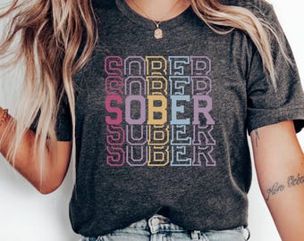 Celebrate Sobriety; Recovery Shirt; Sober T-Shirt; Normalize Sobriety; Sobriety Gift, Sobriety Shirts, Sober Gift; Sobriety Anniversary